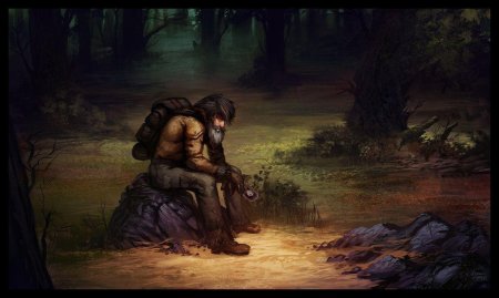 Странник в лесу