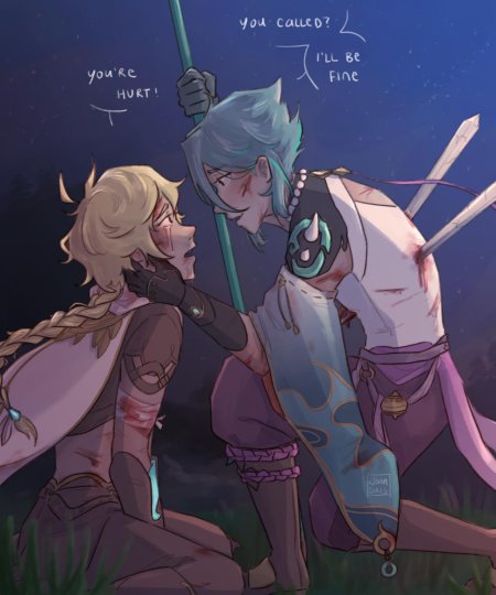 Сяо и ИТЭР Геншин