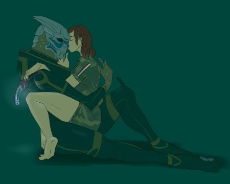 Гаррус и Шепард