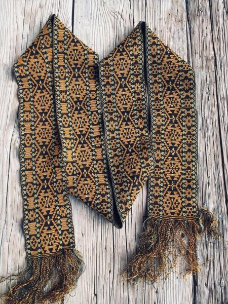 Пояс тканый