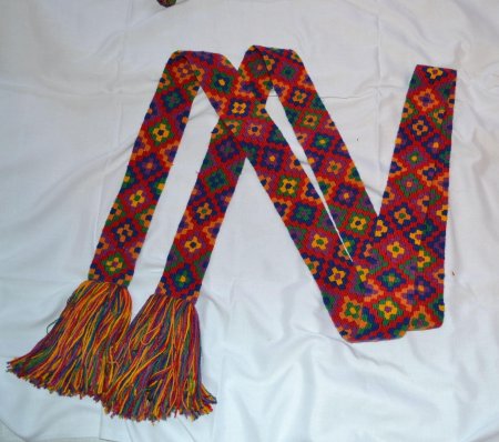 Гарусный шарф