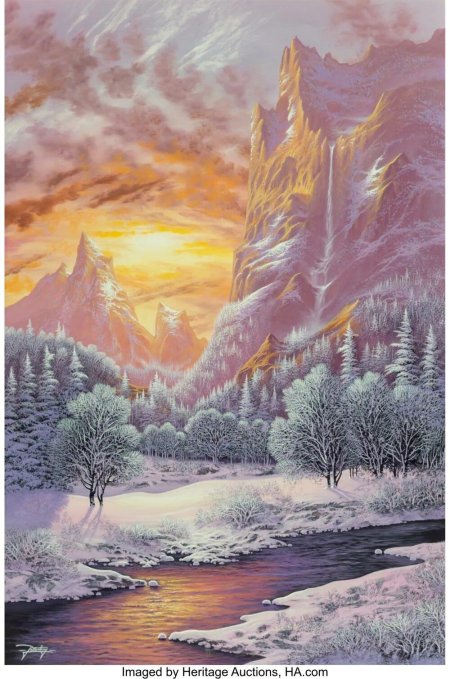 Сказочные зимние пейзажи