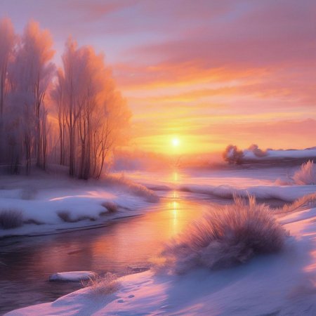 Зимний рассвет