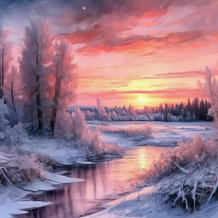 Зимний закат