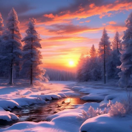 Зима пейзажи