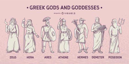 Greek gods and goddesses
