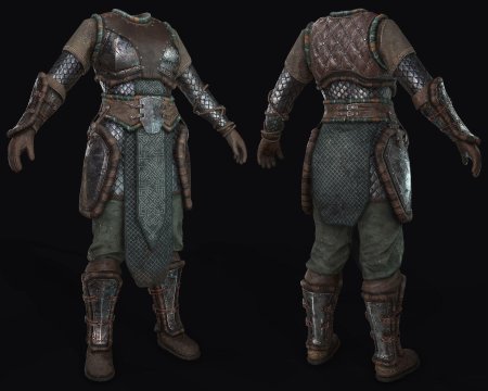 Кожаный доспех Скандинавия 15 век