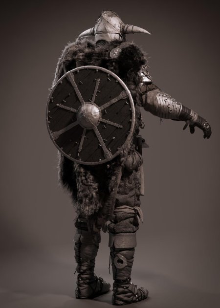 Доспех викинга арт