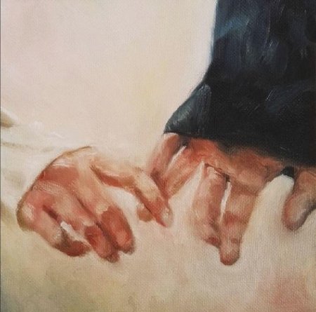 Картина маслом любовь