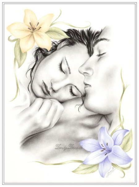 Романтические рисунки