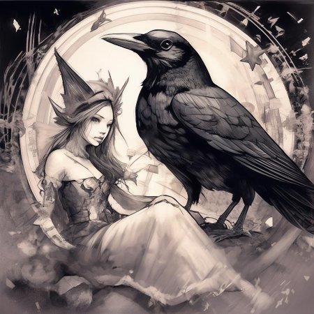 Птица ворон