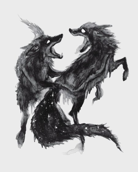 Генко чёрная лиса