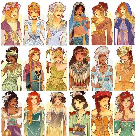 Hannah Alexander artwork Disney