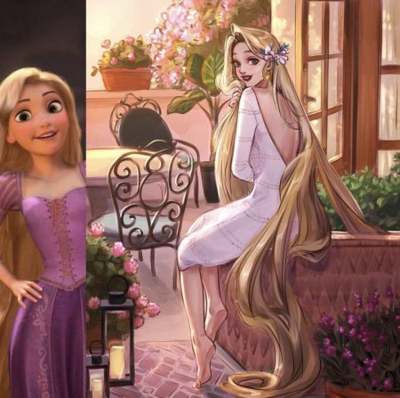 Рапунцель в современном мире