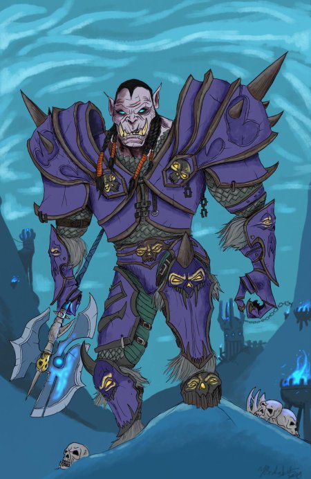 Варкрафт Дранош Саурфанг