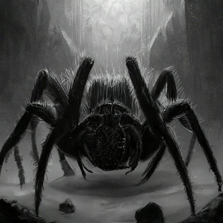 Гигантский паук арт