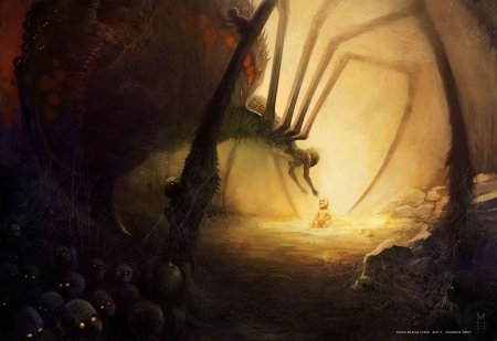 Унголианта Арахна живопись