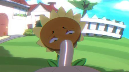 Растение против зомби подсолнух