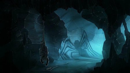 Паучий кокон фэнтези арт