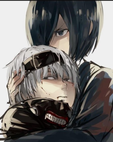 Токийский гуль канеки и тоука