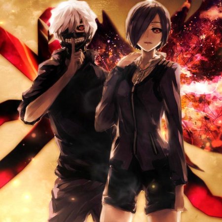 Токийский гуль канекр и тока