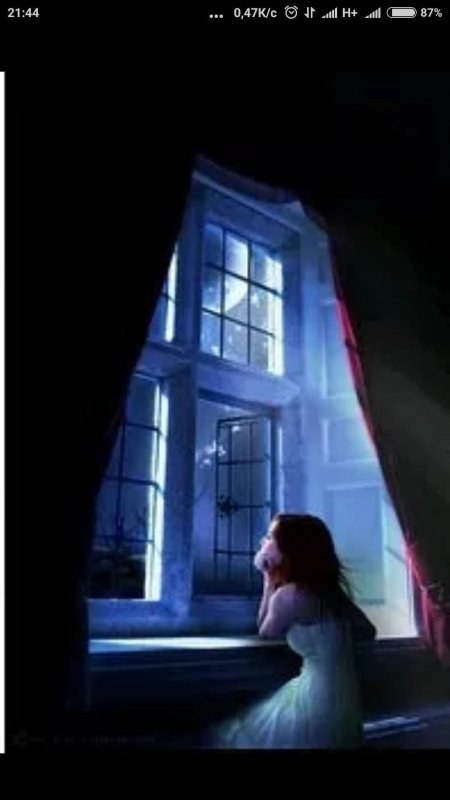 Лунный свет в окошко