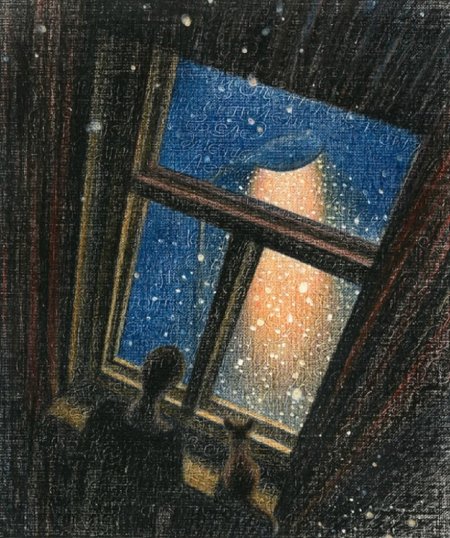 Окно живопись