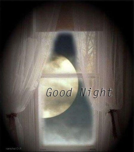 Луна в окне