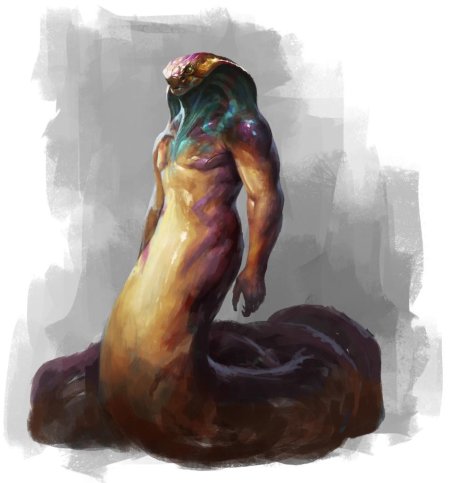 Отродье юань-ти ДНД