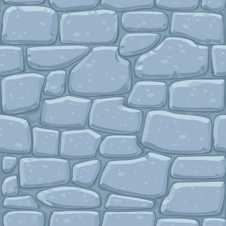 Каменная кладка мультяшная