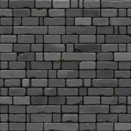 Блок камня сбоку