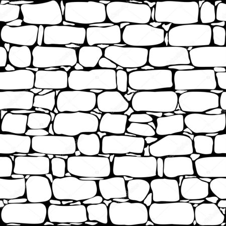 Трафарет каменной кладки