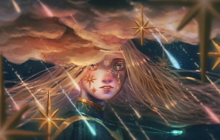 Девушка звезда