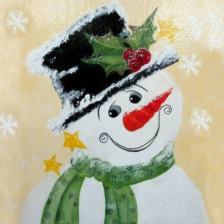 Новогодний Снеговик