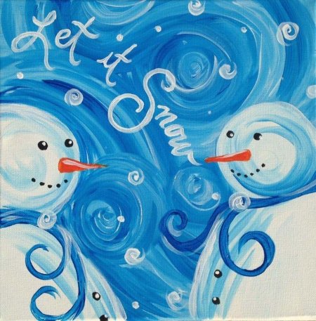 Зимние рисунки