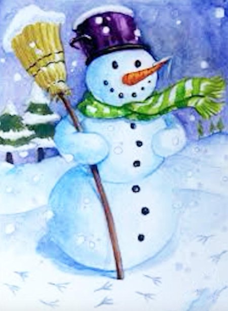 Зимние рисунки