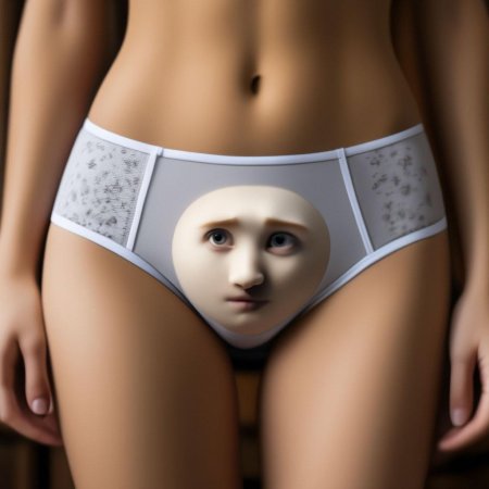 Девушка трусиках