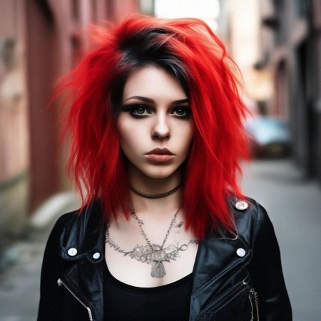 Прическа панк