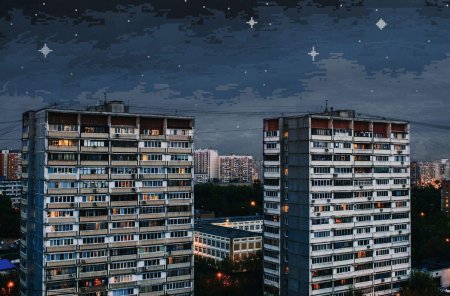 Панелька многоэтажка