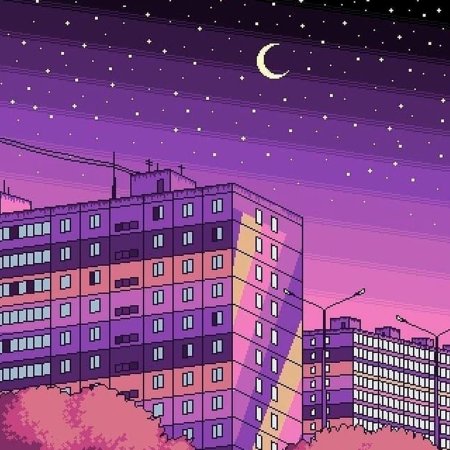 Пиксельный город