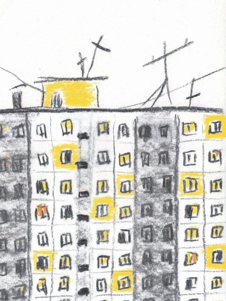 Рисунок хрущевки