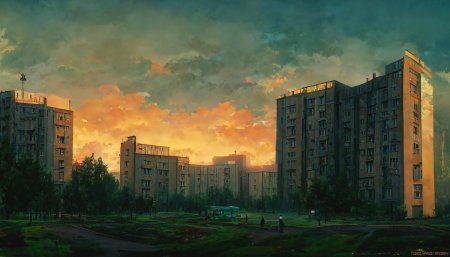 Панельки пейзаж