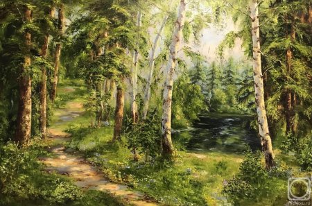 Крамской Иван Николаевич Лесная тропинка