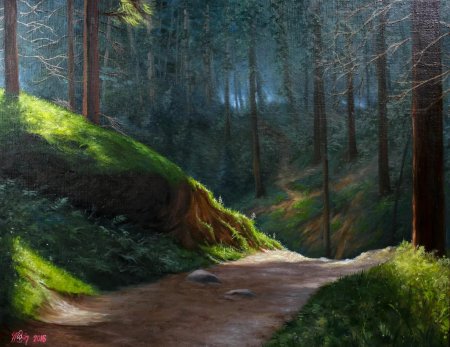 Лесная тропа Геншин