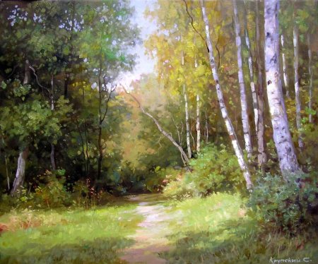 Художник-пейзажист Сергей Крупский