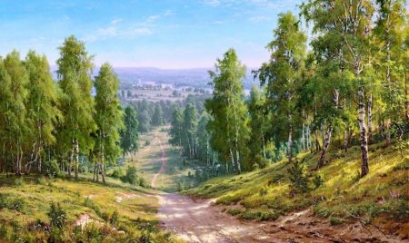 Художник-самоучка Сергей Басов.