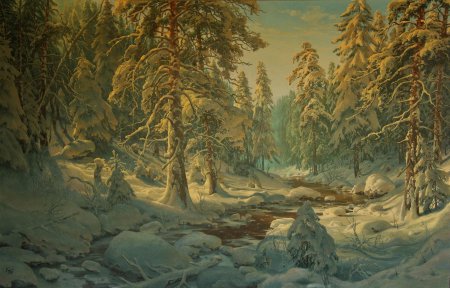 Художник-самоучка Сергей Басов.