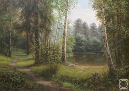Виталий Зайцев "Лесное озеро"