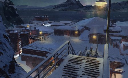 Военная база в Арктике арт