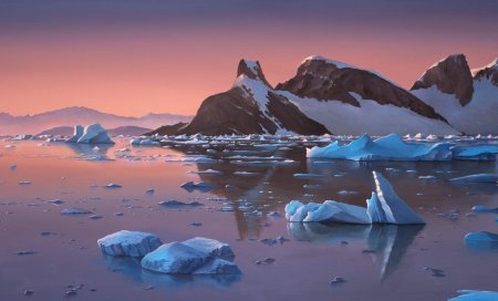 Арктика пейзаж